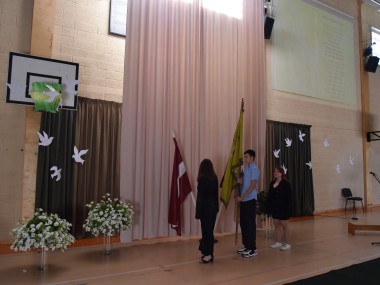 Staļģenes pamatskolas 26. Karoga svētki!